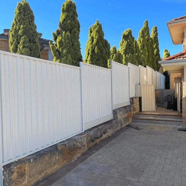 Colorbond fencing